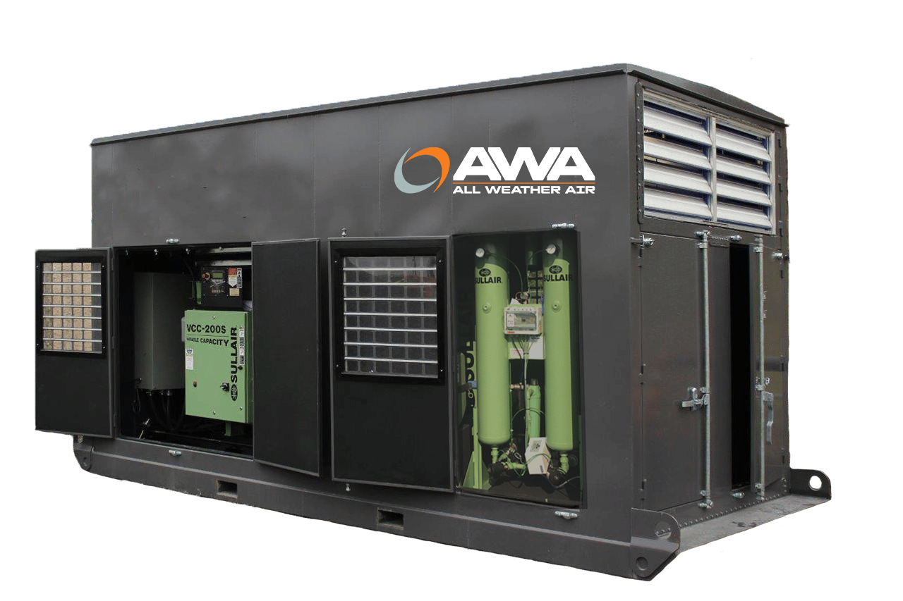 AWA All Weather Air easy access doors and Sullair Equipment 