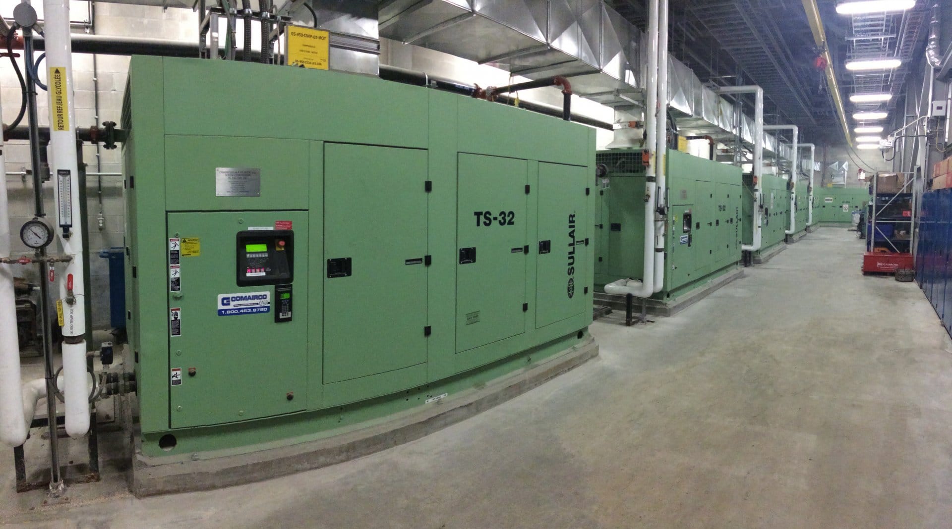 TS-32 Sullair Compressor Room