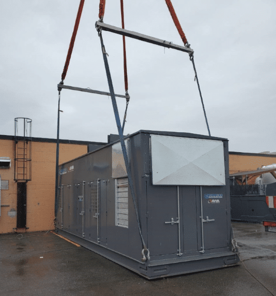 AWA crane delivery