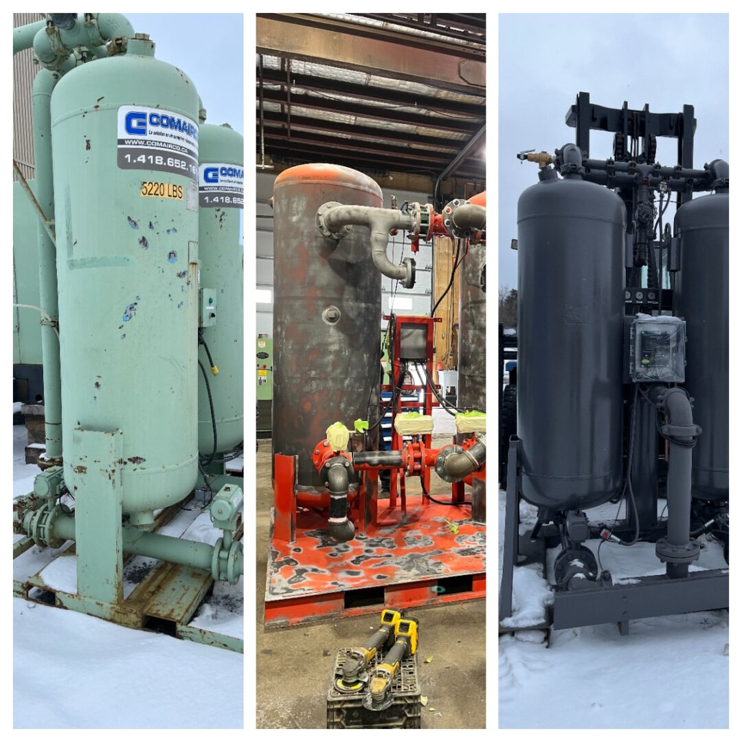 Dessicant Air dryer repair